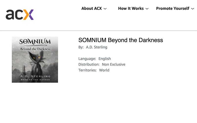 Self-Publishing: Uploading an Audiobook to ACX