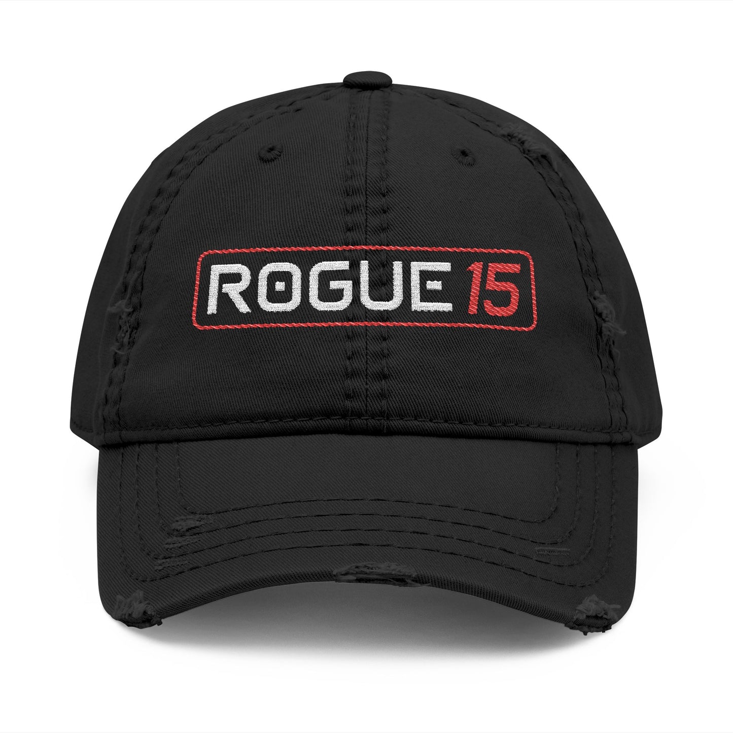 Rogue 15 Embroidered Distressed Hat