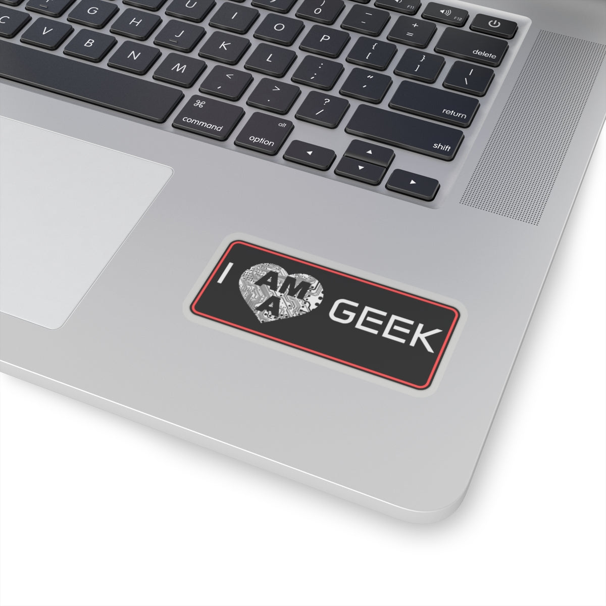 Rogue 15 I Am a Geek Sticker