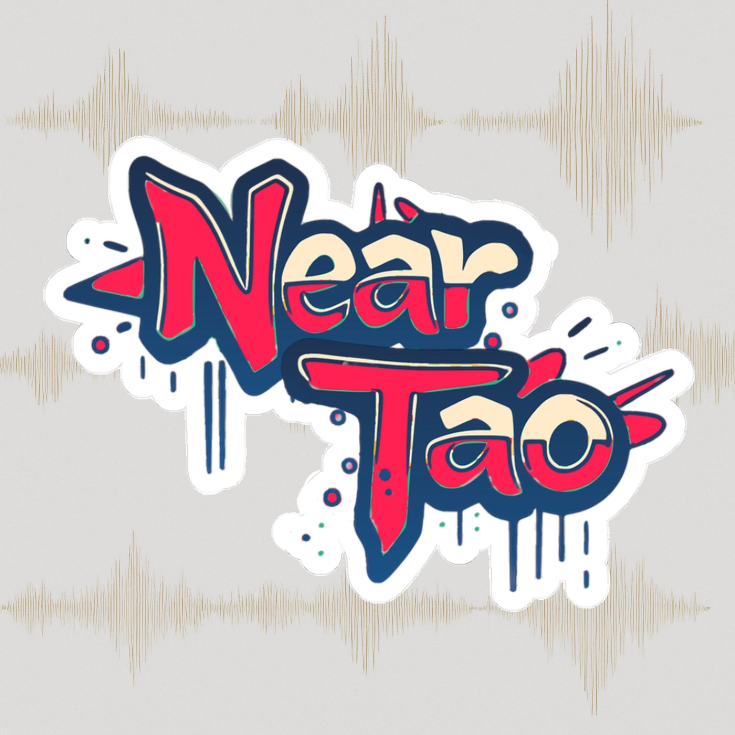 Near Tao Graffiti Sticker