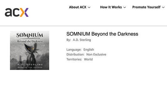 Self-Publishing: Uploading an Audiobook to ACX