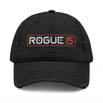 Rogue 15 Embroidered Distressed Hat