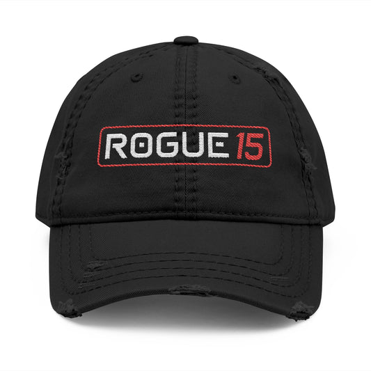 Rogue 15 Embroidered Distressed Hat