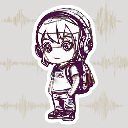 Near Tao Chibi DJ Sticker