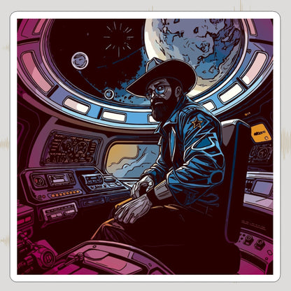 Near Tao Galactic Drifter Sticker