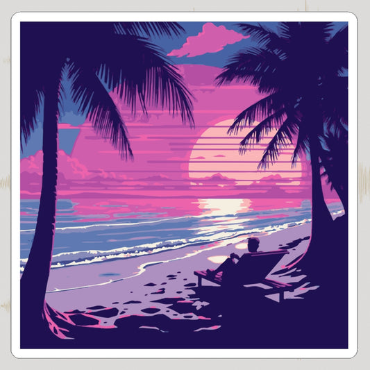 Near Tao Coastal Serenity Sticker