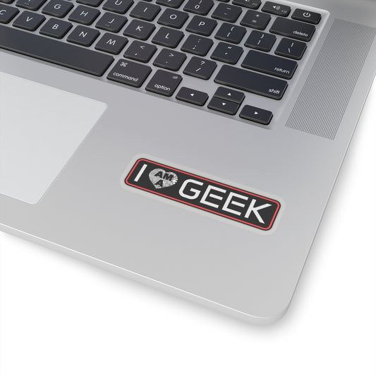 Rogue 15 I Am a Geek Sticker