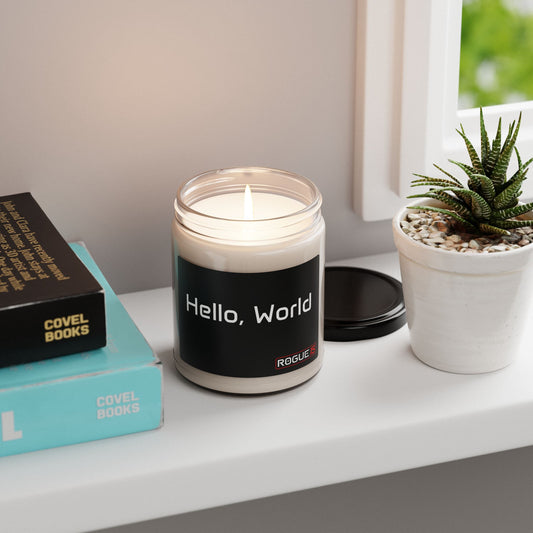 Rogue 15 "Hello, World"  Soy Candle (Sea Salt & Orchid), 9oz