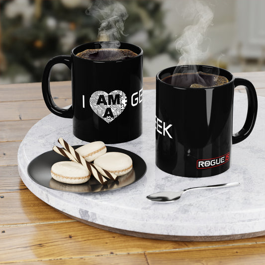 Rogue 15 I Am A Geek Coffee Mug, 11oz