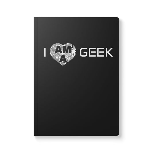 Rogue 15 I Am a Geek Softcover Journal